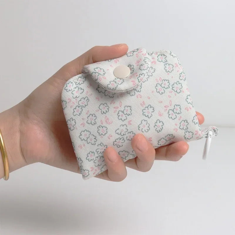 Floral Mini Coin Purse & Card Holder