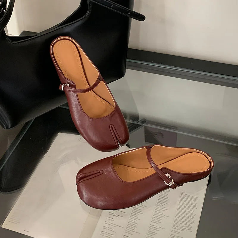 The Belle Buckle Flats
