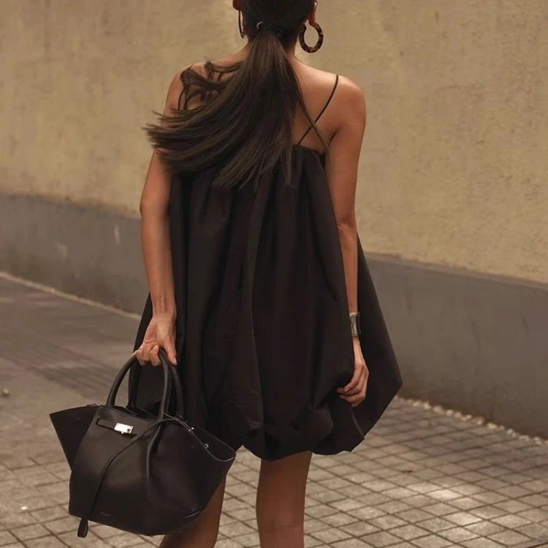 Paris Noir Slip Dress