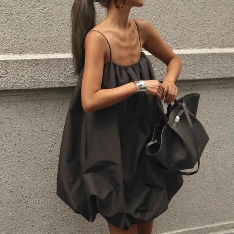 Paris Noir Slip Dress