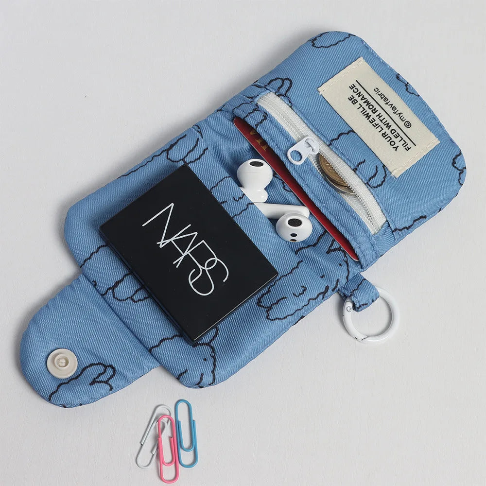 Floral Mini Coin Purse & Card Holder