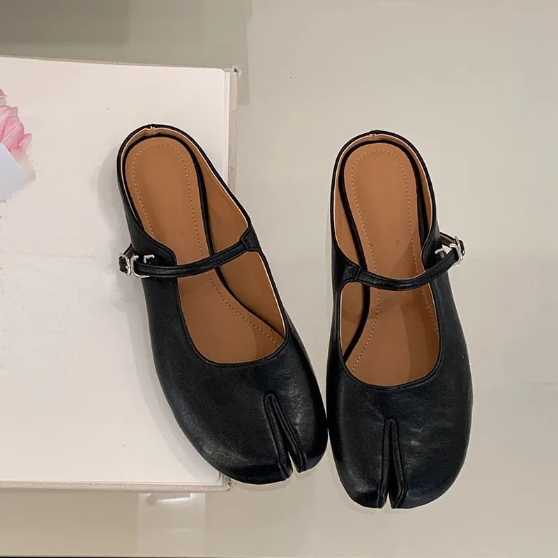The Belle Buckle Flats